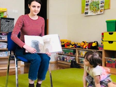 Zajęcia biblioteczne w BIEDRONKACH